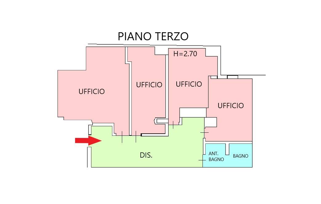 Studio/Ufficio in vendita a Macerata, Zona Centrale