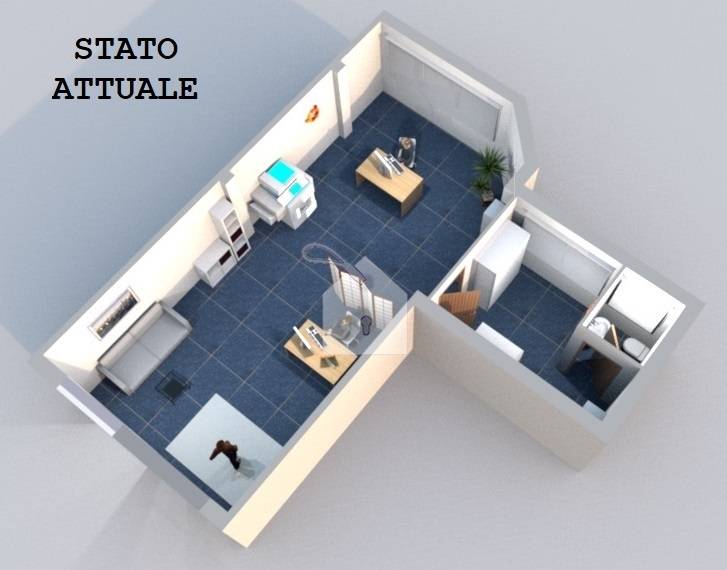 Locale commerciale in vendita a Macerata, Sforzacosta