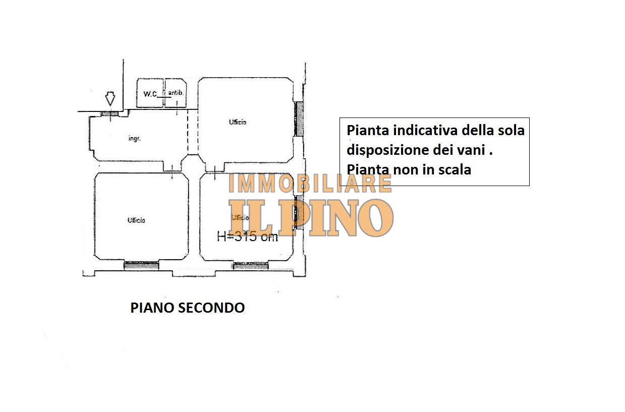 Ufficio in affitto, Pisa porta a mare