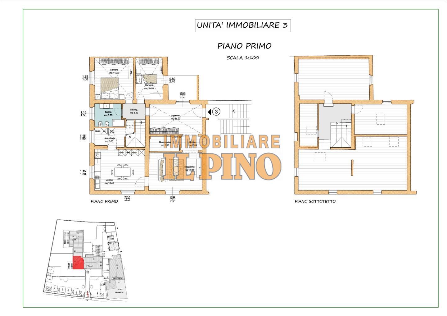 Appartamento ristrutturato, Cascina san frediano a settimo