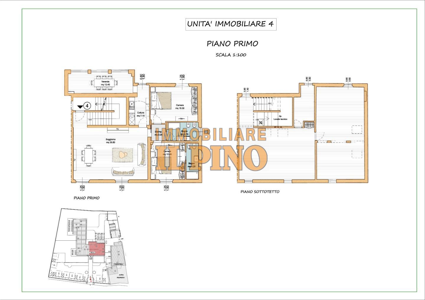 Appartamento ristrutturato, Cascina san frediano a settimo
