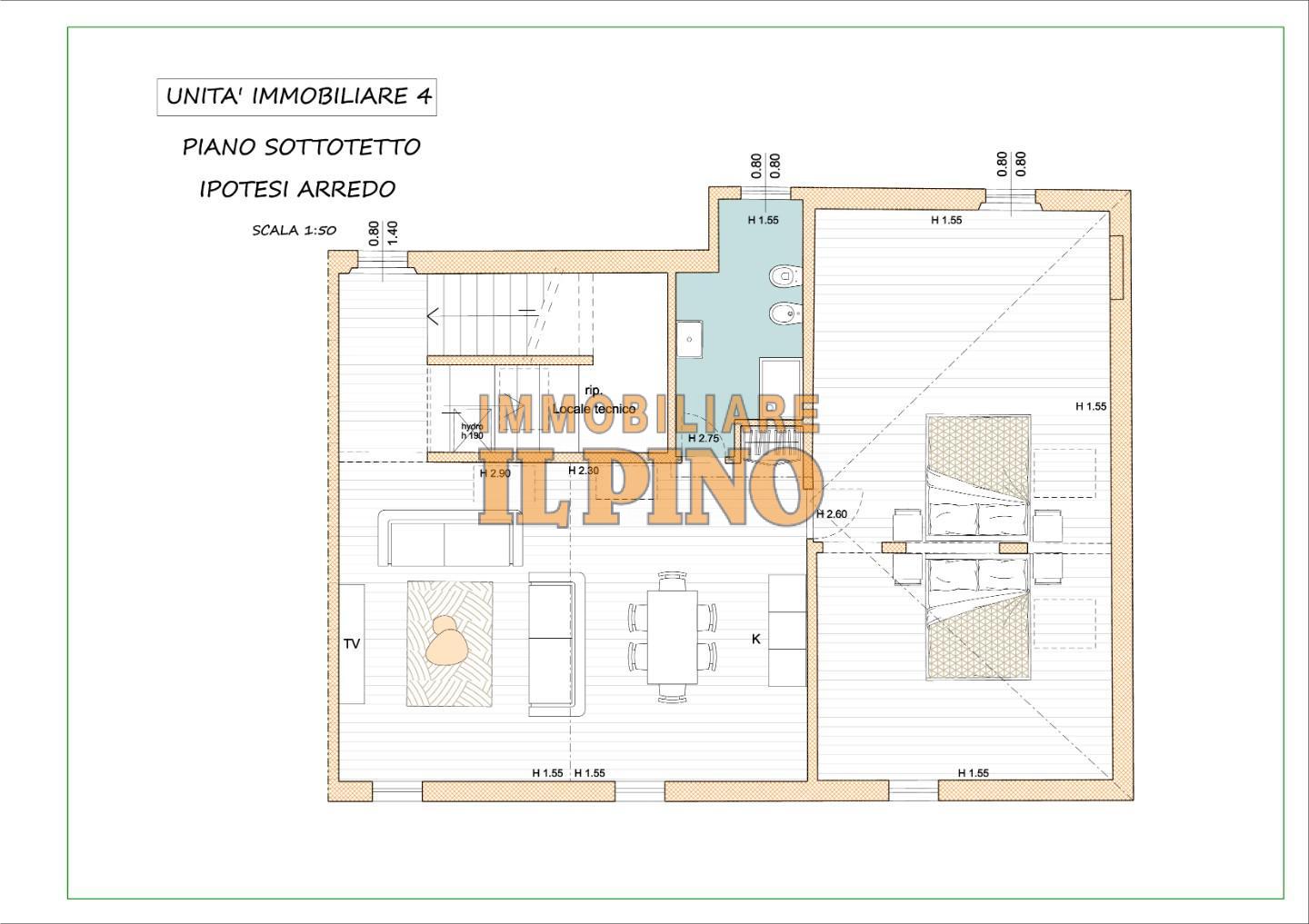 Appartamento ristrutturato, Cascina san frediano a settimo