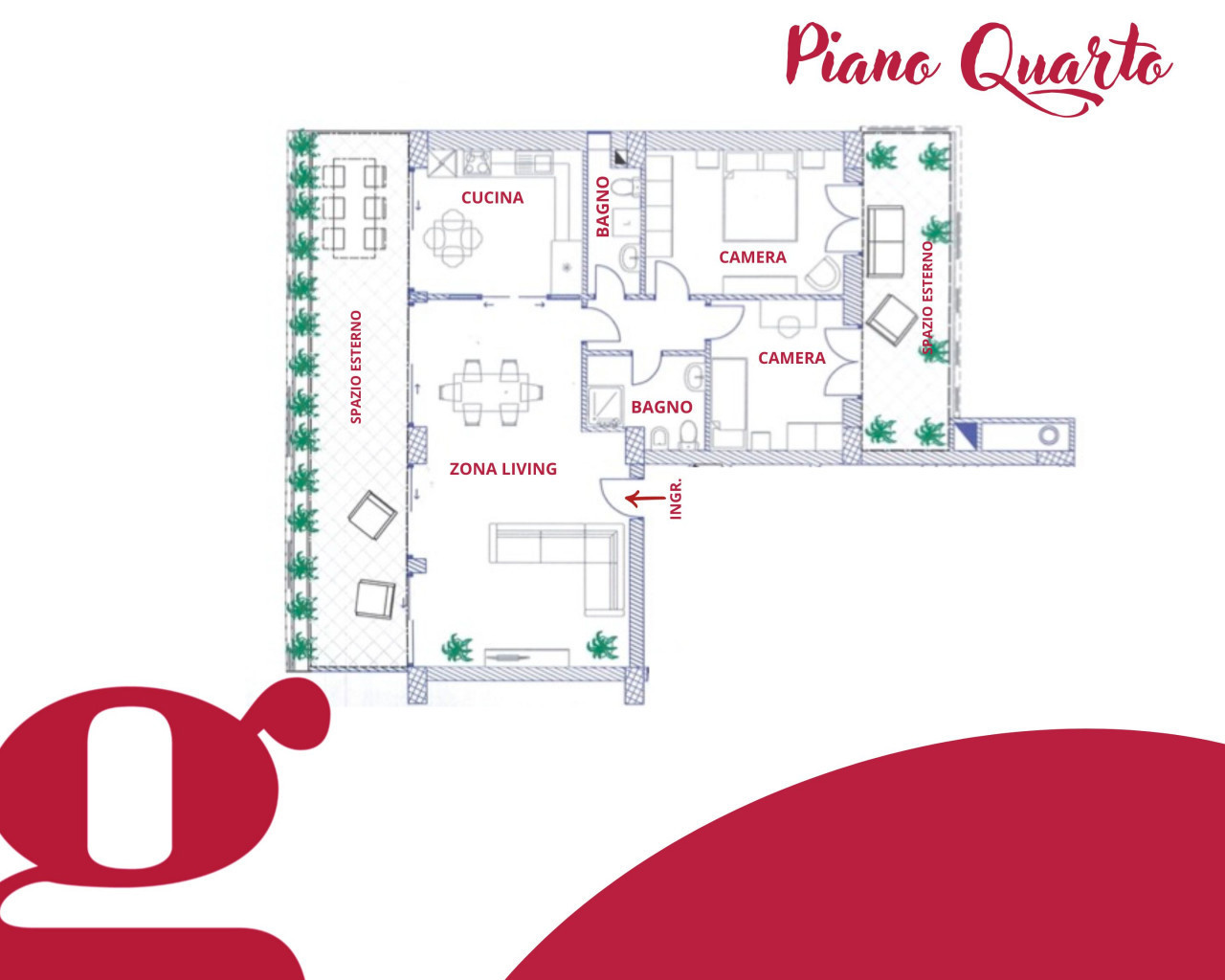 Trilocale vista mare a Milazzo