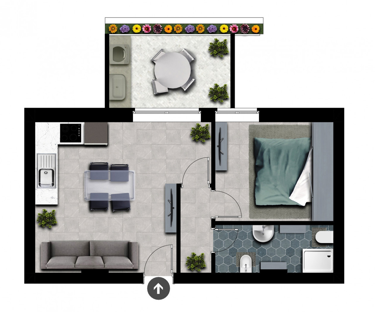 Bilocale nuovo a Milazzo