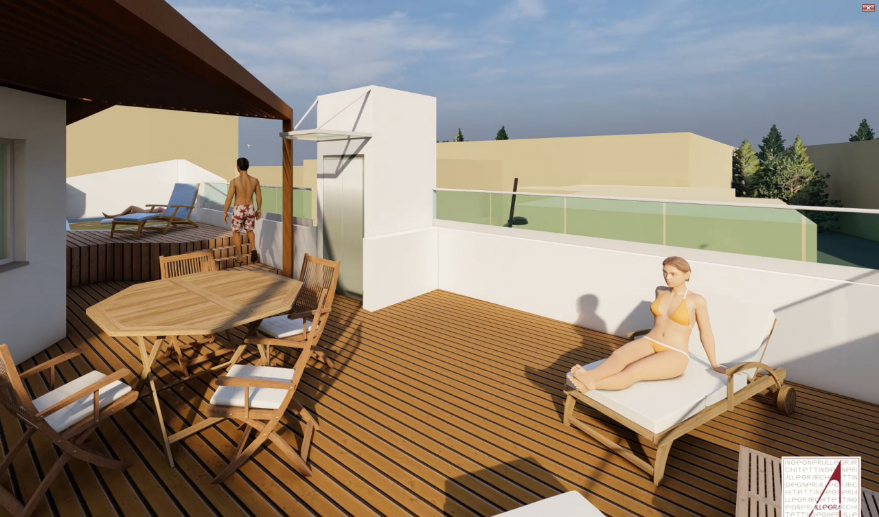 Trilocale con giardino a Milazzo