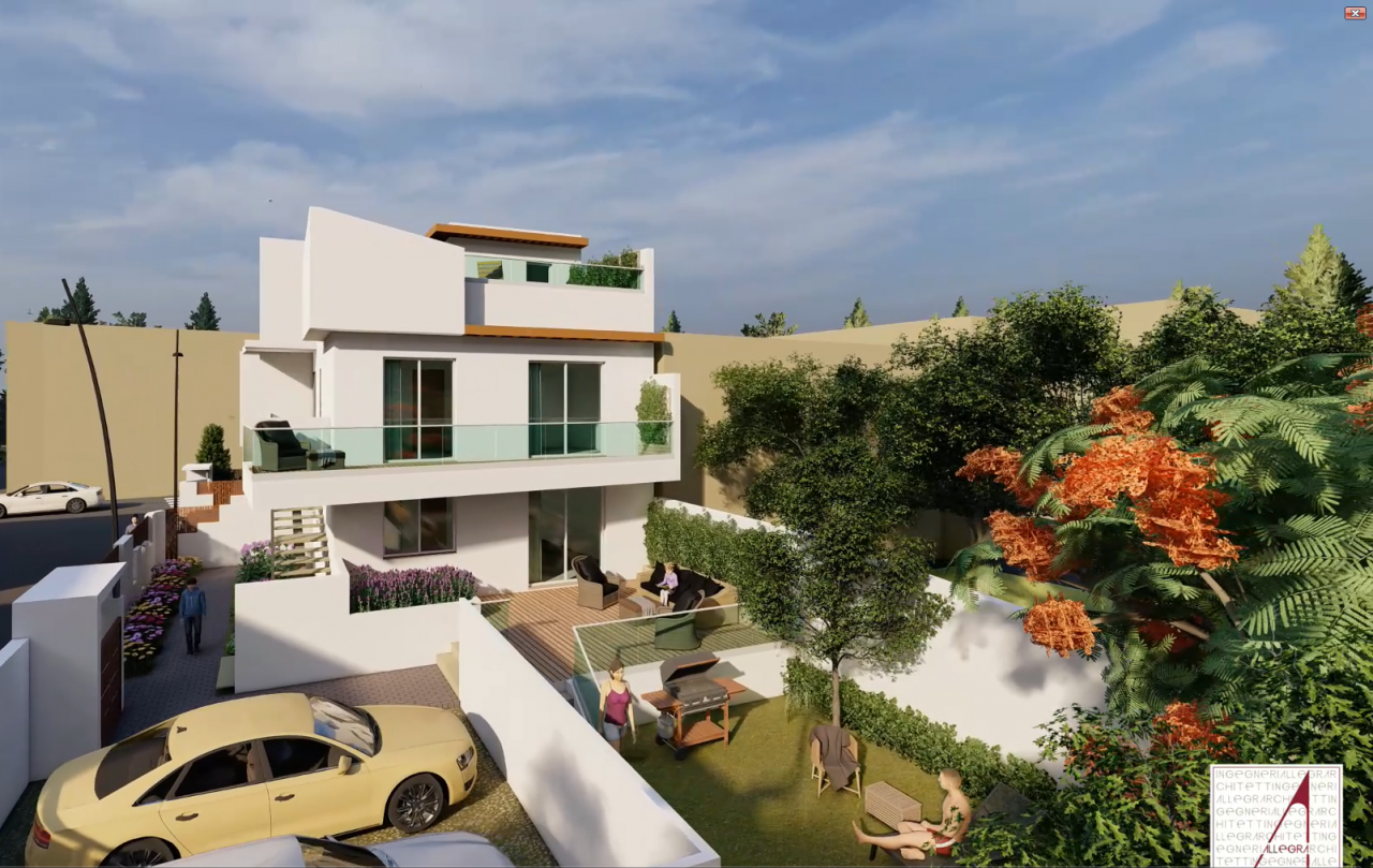 Trilocale con giardino a Milazzo