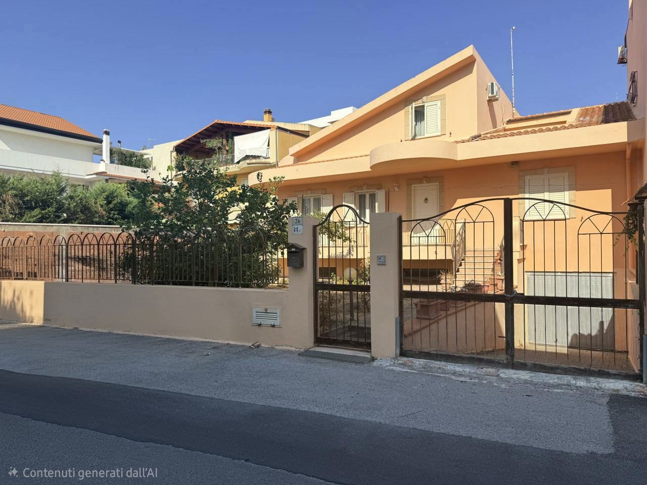 Villa con giardino a Milazzo