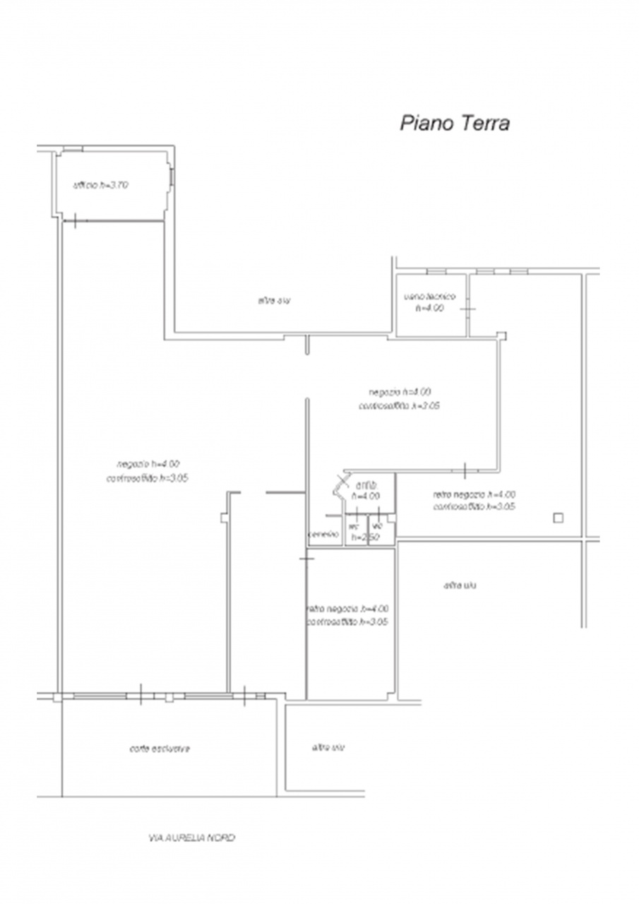 Attivit� commerciale con terrazzo in via aurelia nord, Grosseto
