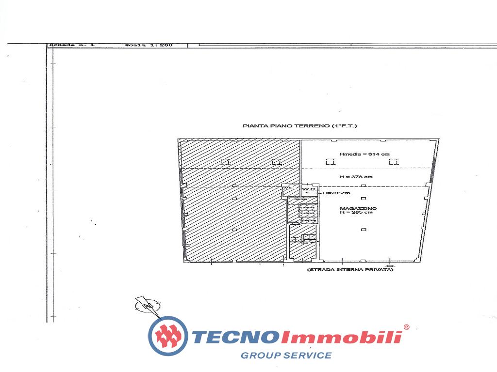 Magazzino in vendita a Settimo Torinese