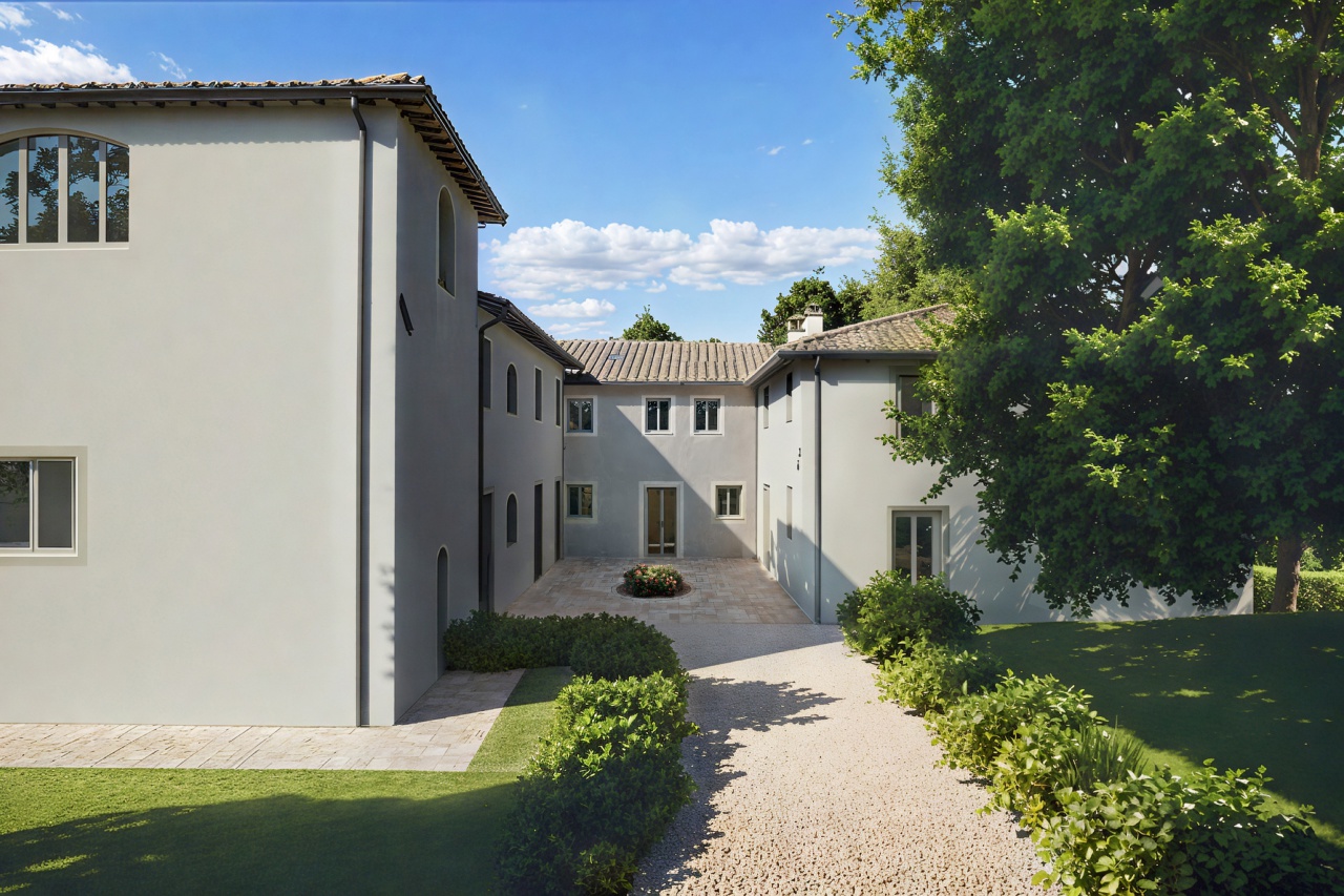 Trilocale con giardino a Gambassi Terme