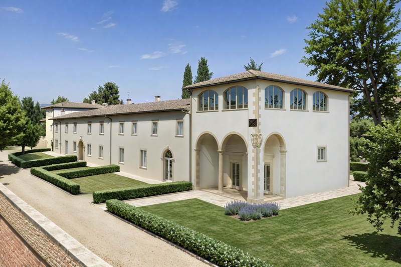 Quadrilocale con giardino a Gambassi Terme