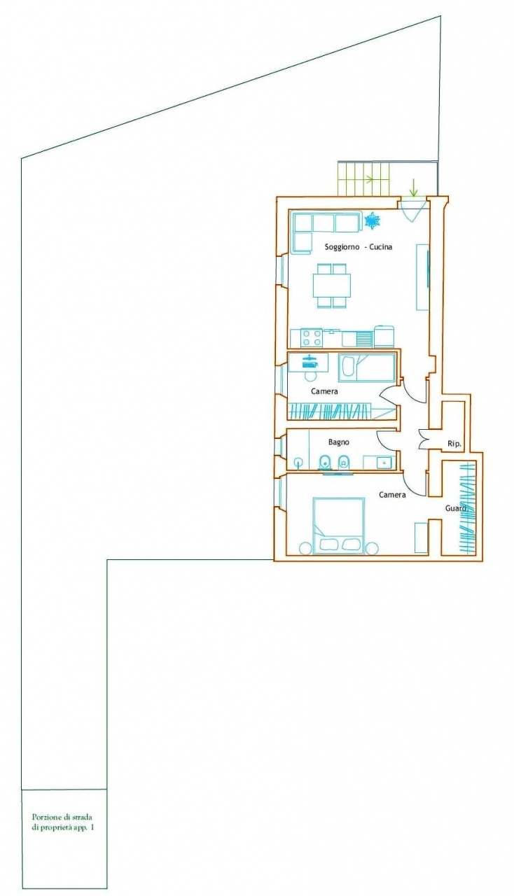 Casa indipendente con giardino a Colle di Val d'Elsa