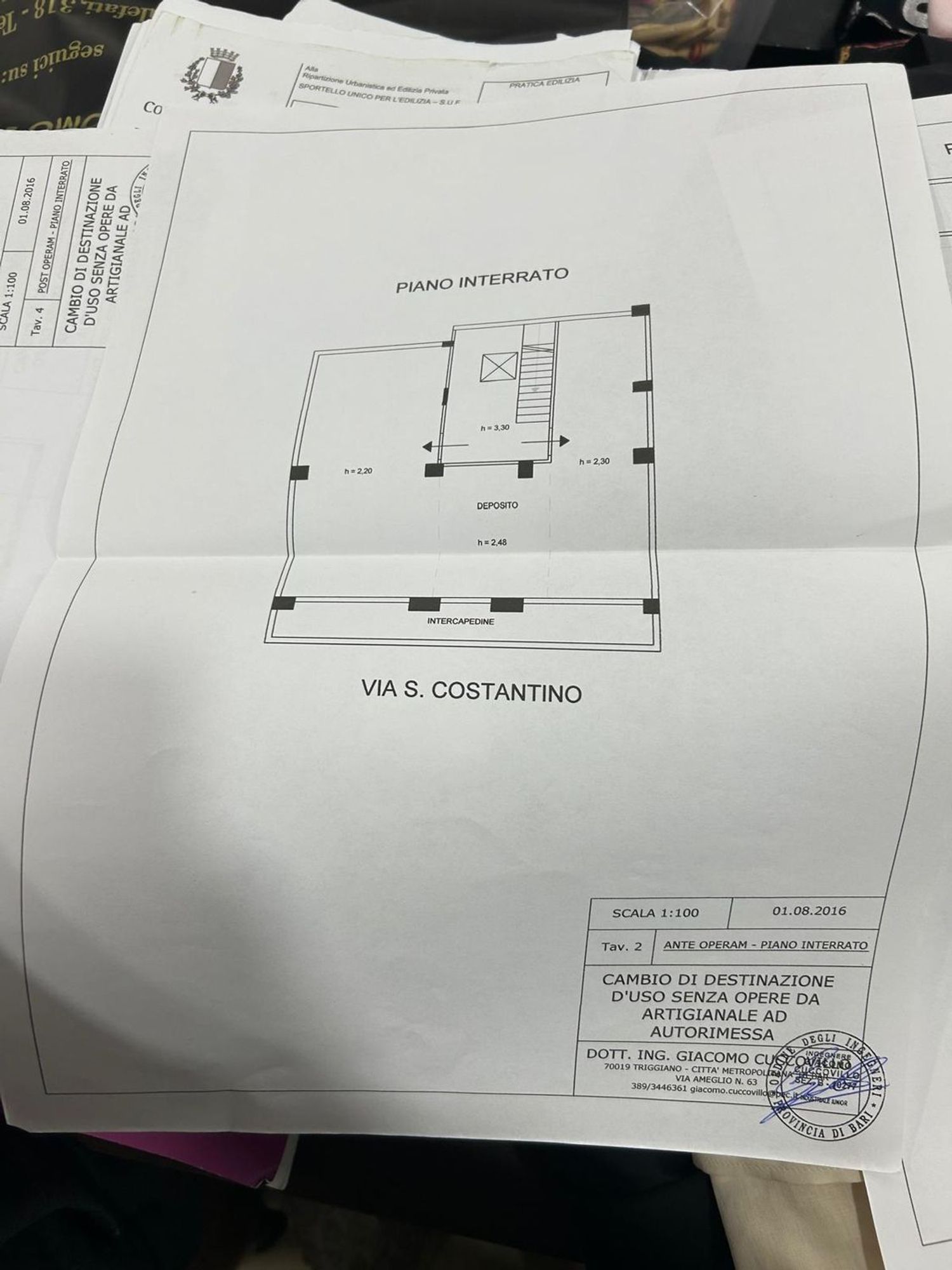 Box/Garage 36mq in vendita in via costantino saverio 0, Bari