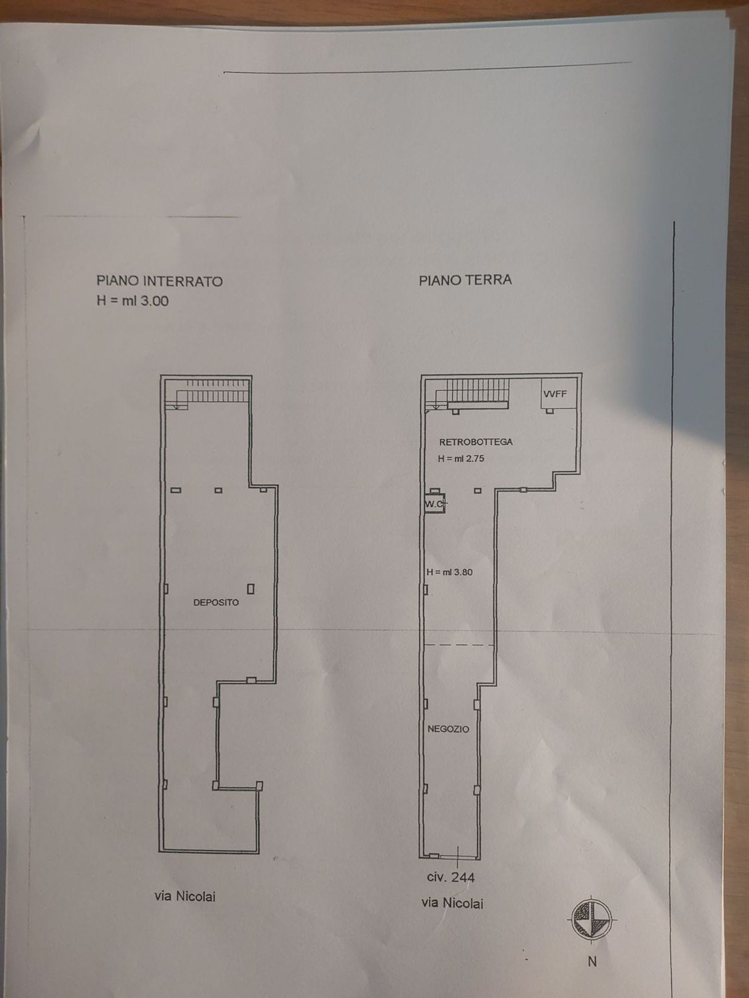 Locale commerciale in vendita in via domenico nicolai 244, Bari