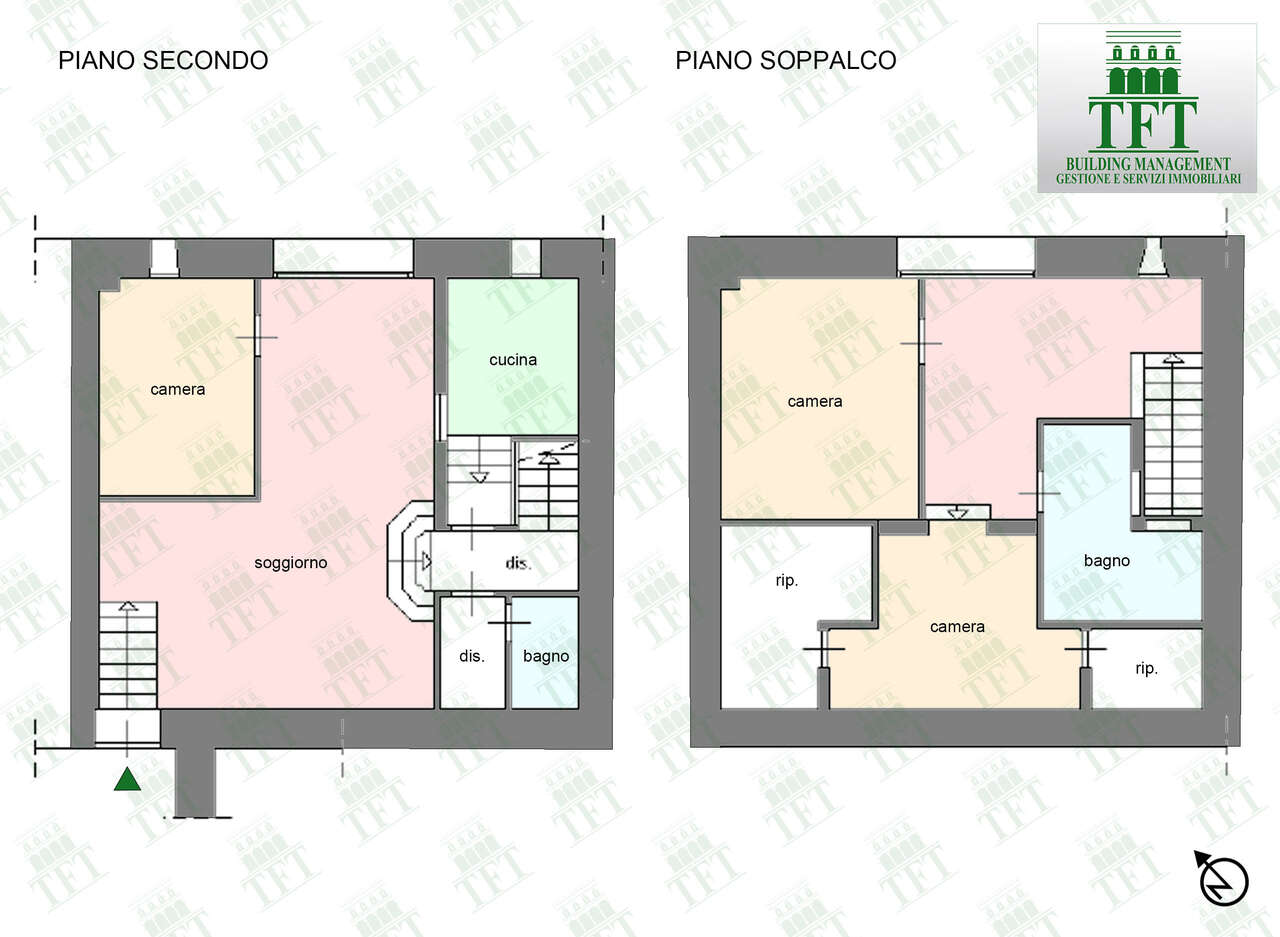 Trilocale in vendita in via di ges� e maria, Roma