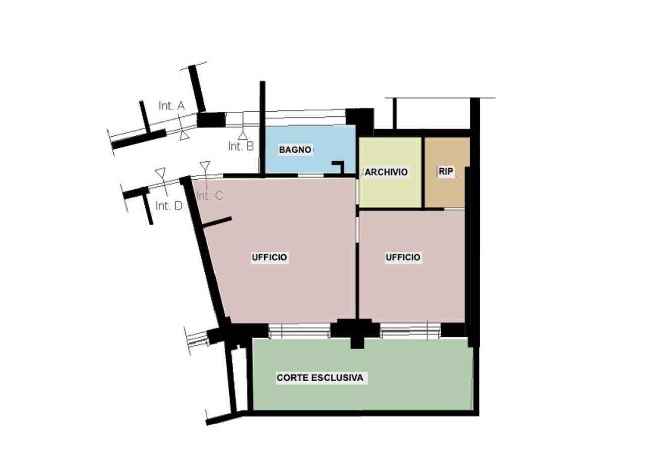 Ufficio con terrazzo in via filippo antonio gualterio, Roma