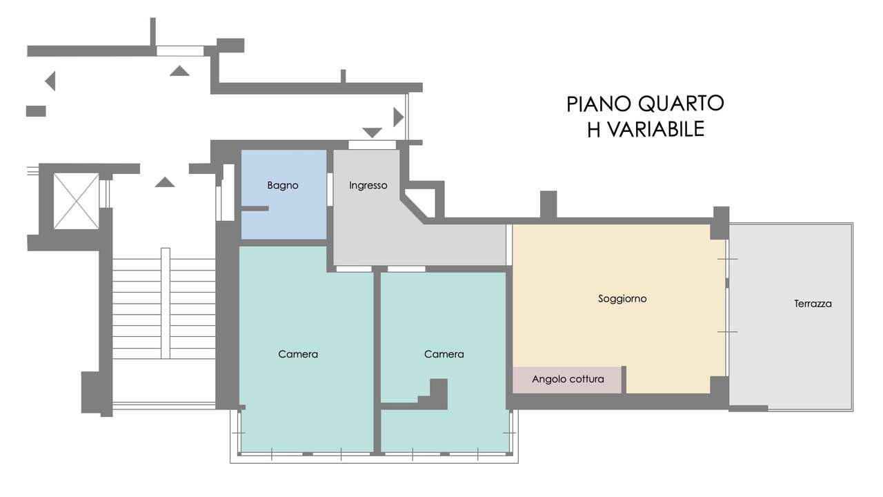 Attico in vendita in via francesco mengotti 55, Roma