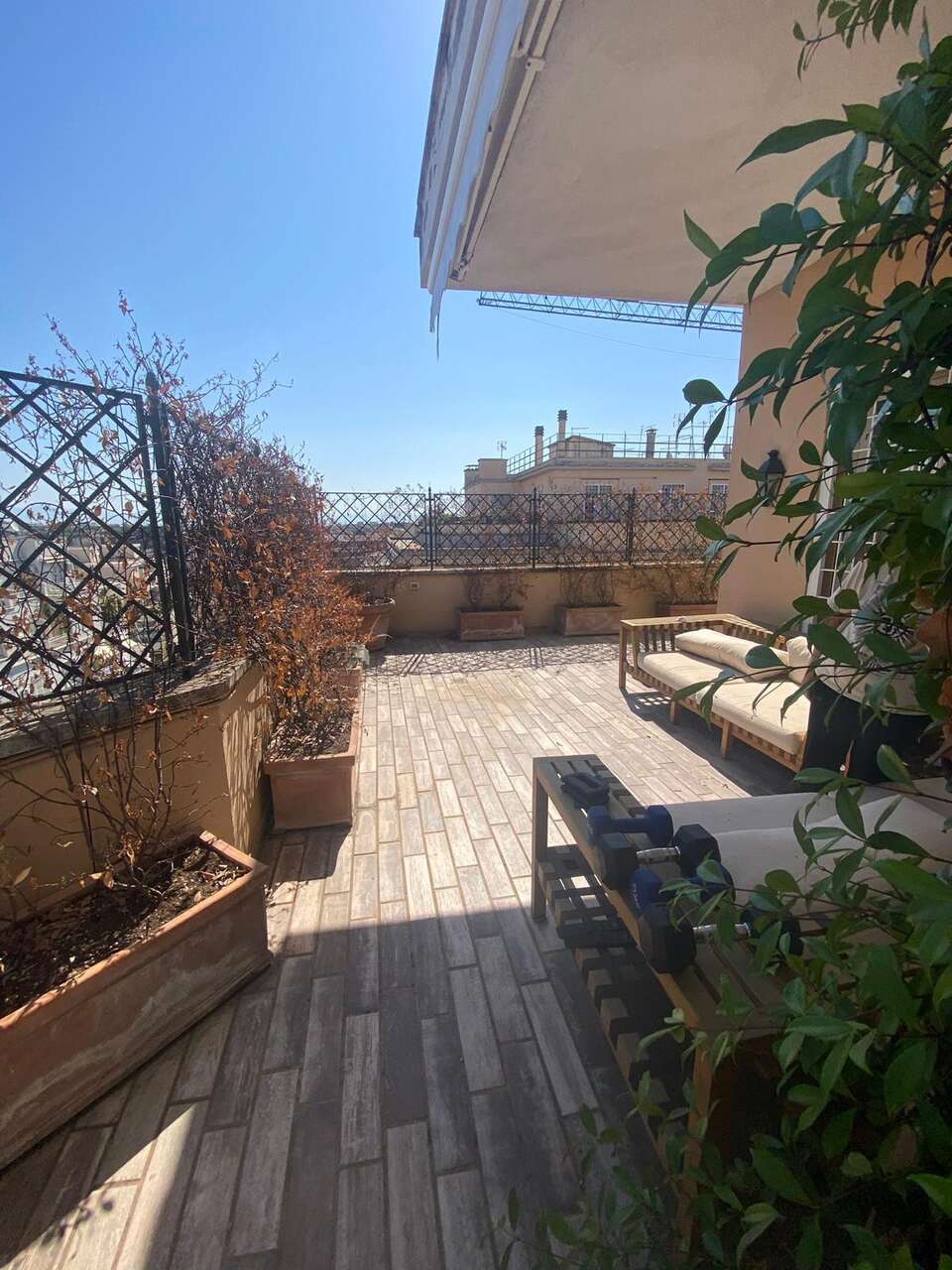 Attico con terrazzo in via di san valentino, Roma