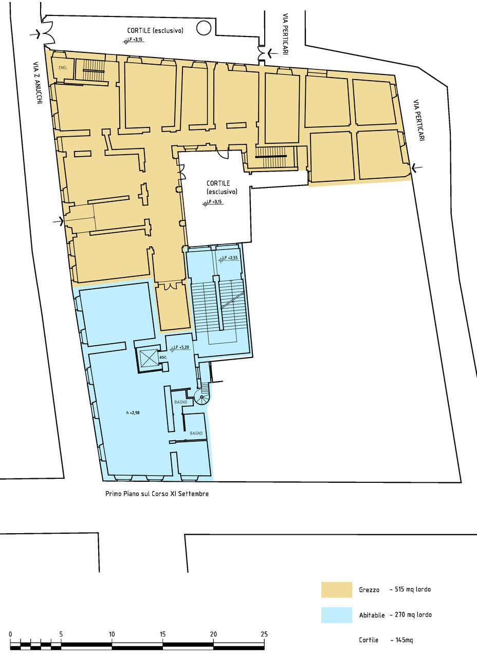 Stabile/Palazzo da ristrutturare in corso xi settembre, Pesaro