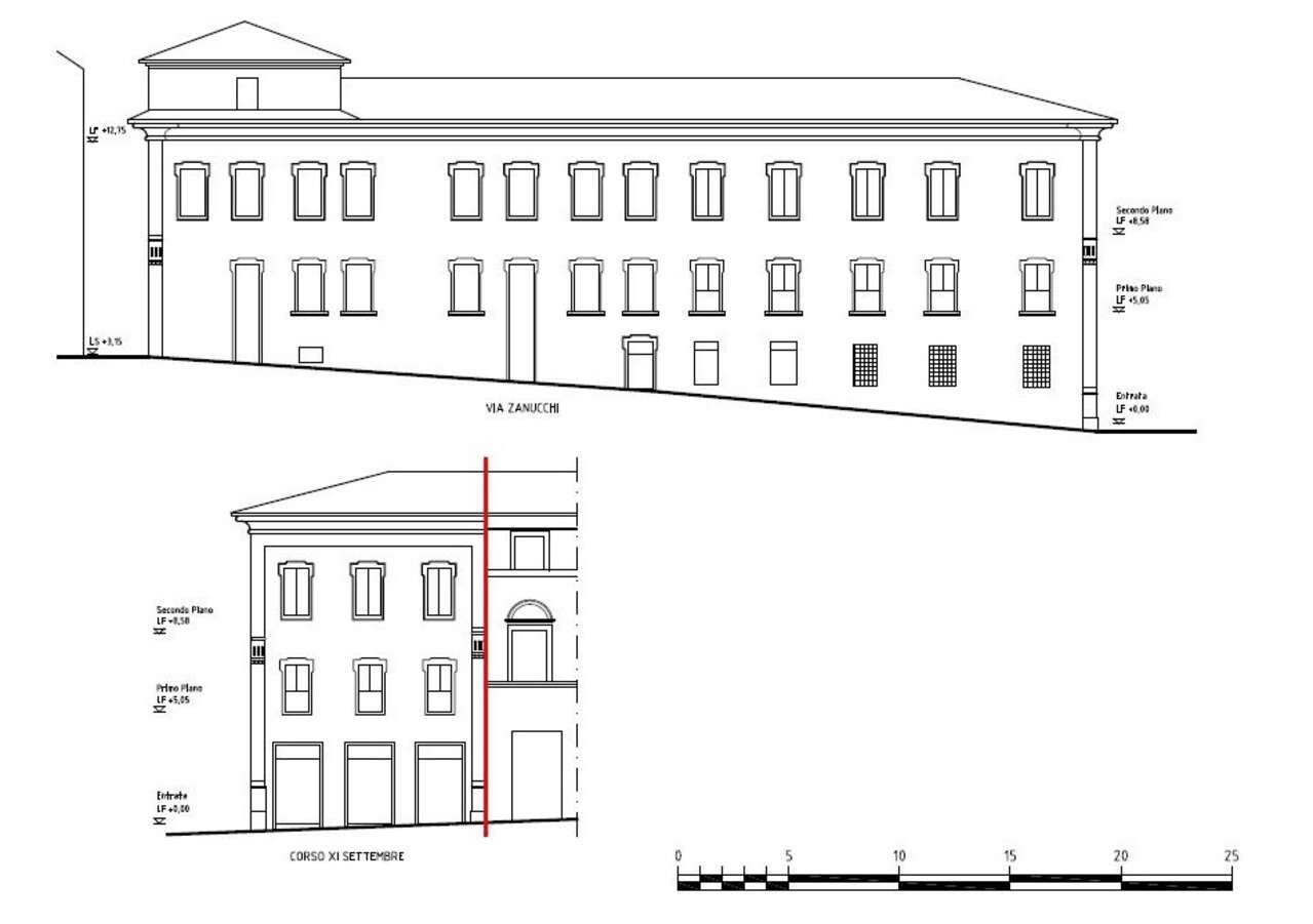 Stabile/Palazzo da ristrutturare in corso xi settembre, Pesaro
