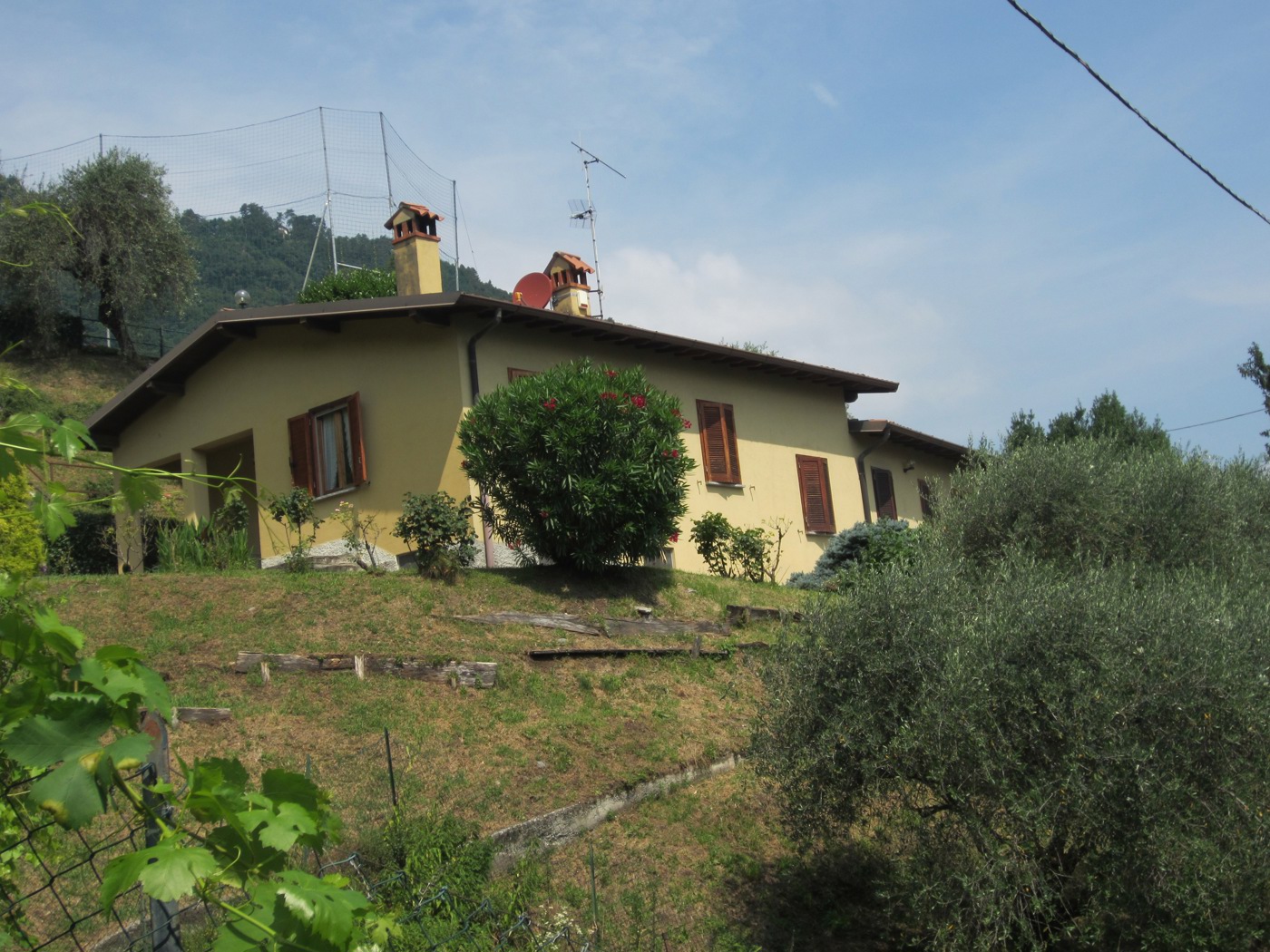 Villa vista lago a Oliveto Lario