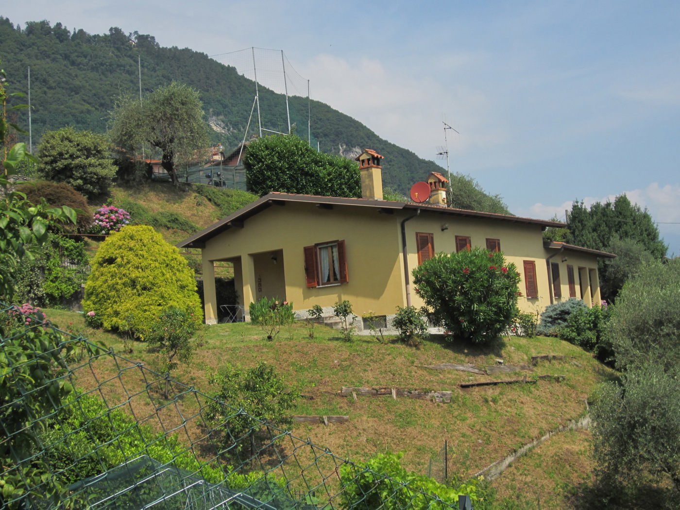 Villa vista lago a Oliveto Lario