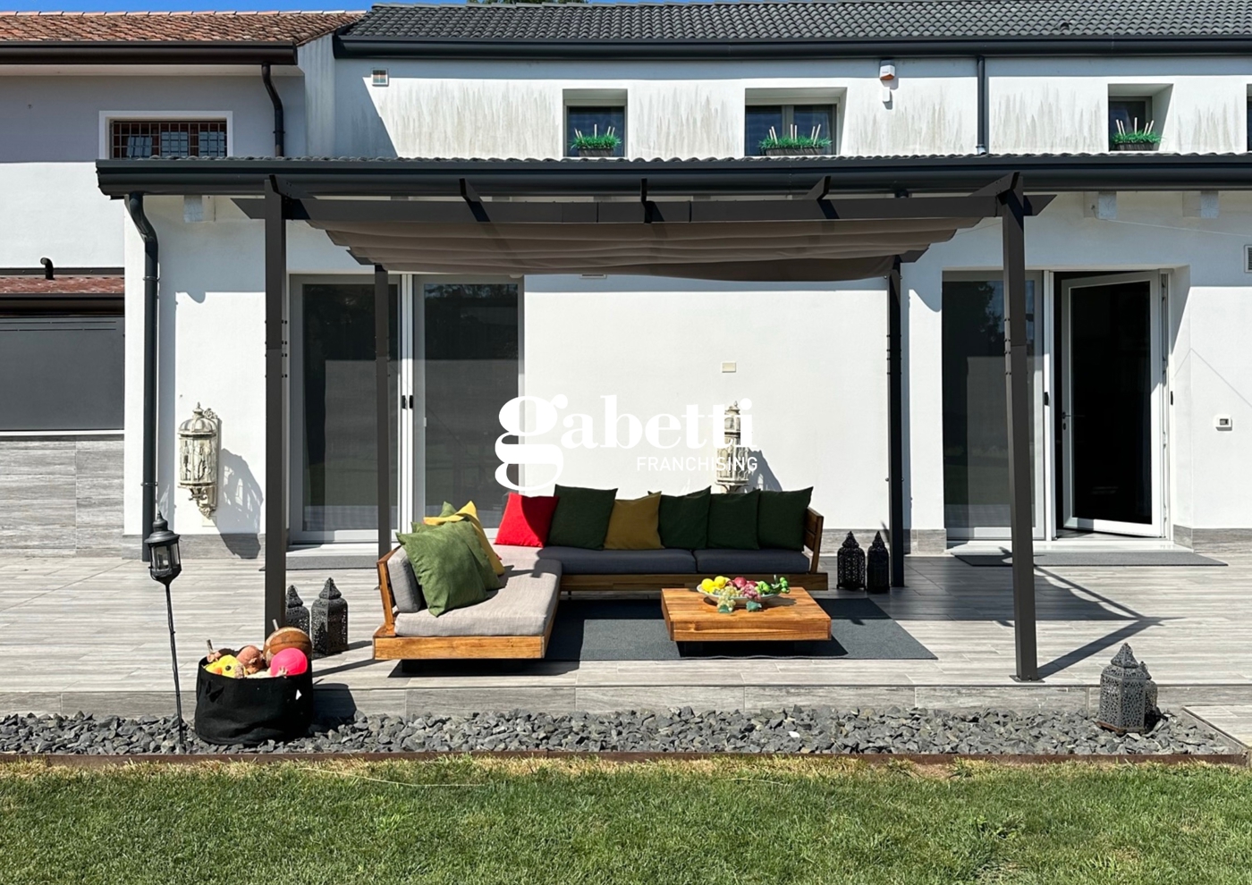 Rustico con giardino a Agna