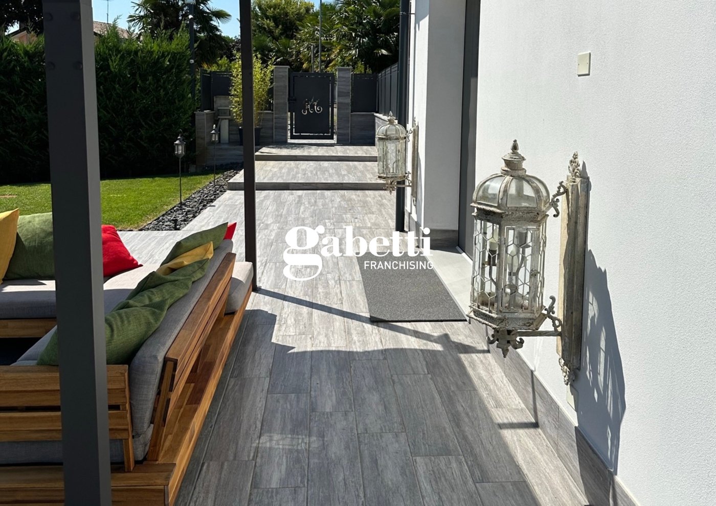 Rustico con giardino a Agna