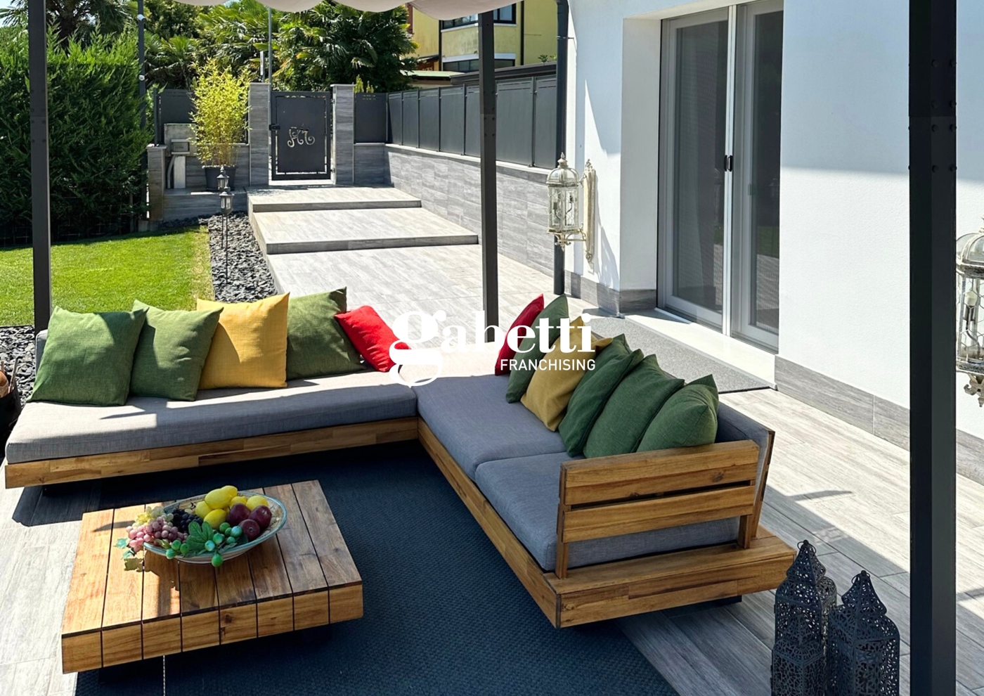 Rustico con giardino a Agna