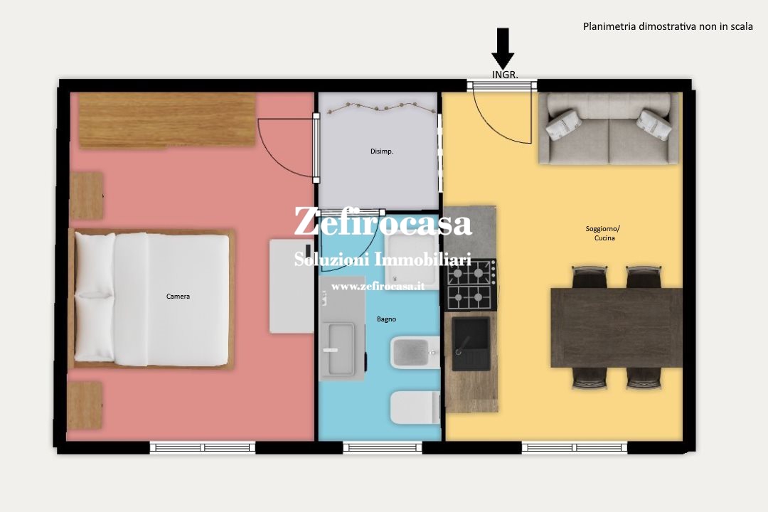 Bilocale in affitto a San Giovanni in Persiceto