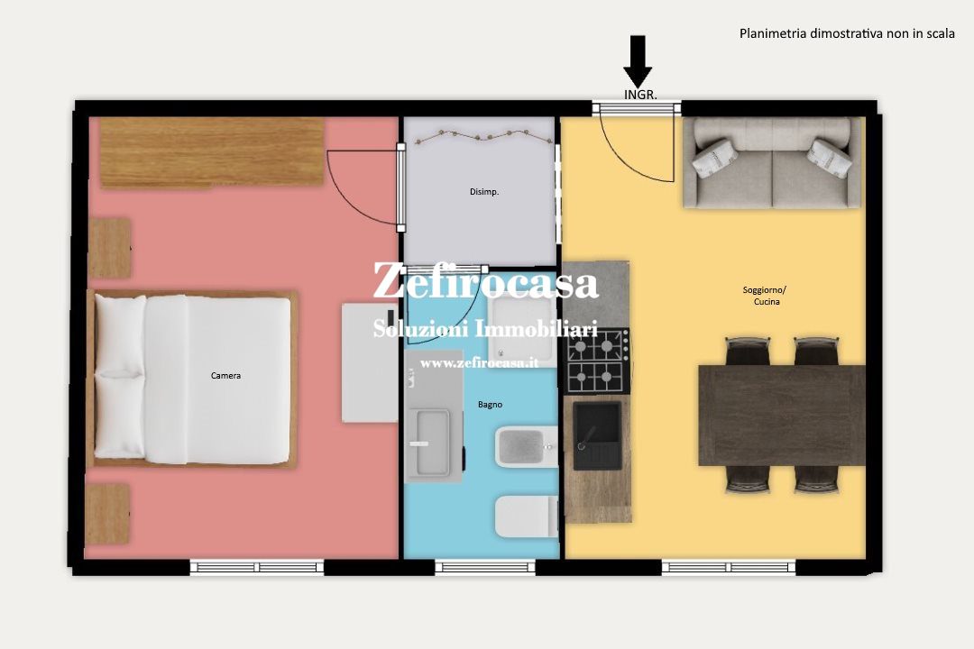 Bilocale in affitto a San Giovanni in Persiceto