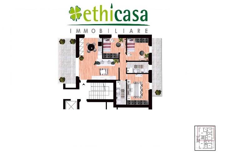 Appartamento in vendita a Verdellino