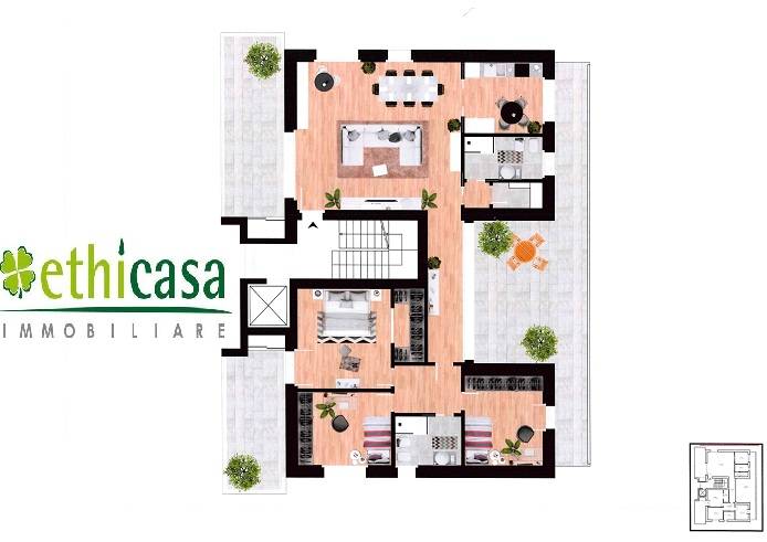 Appartamento in vendita a Verdellino