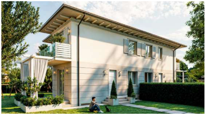 Villa con giardino a Pietrasanta