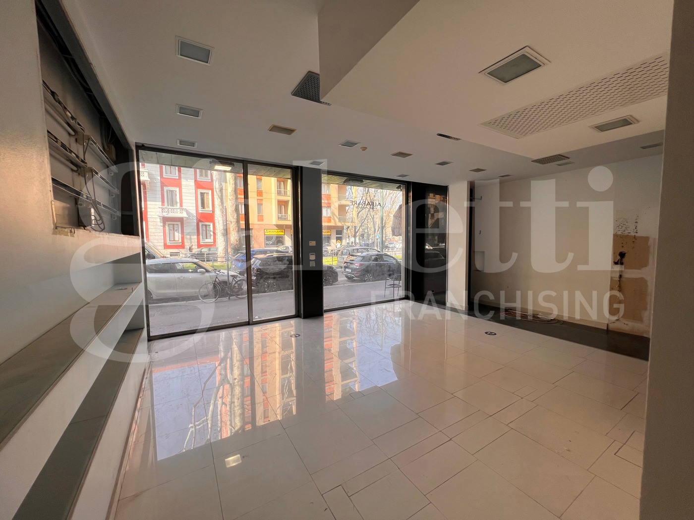 Negozio a basso consumo a Milano