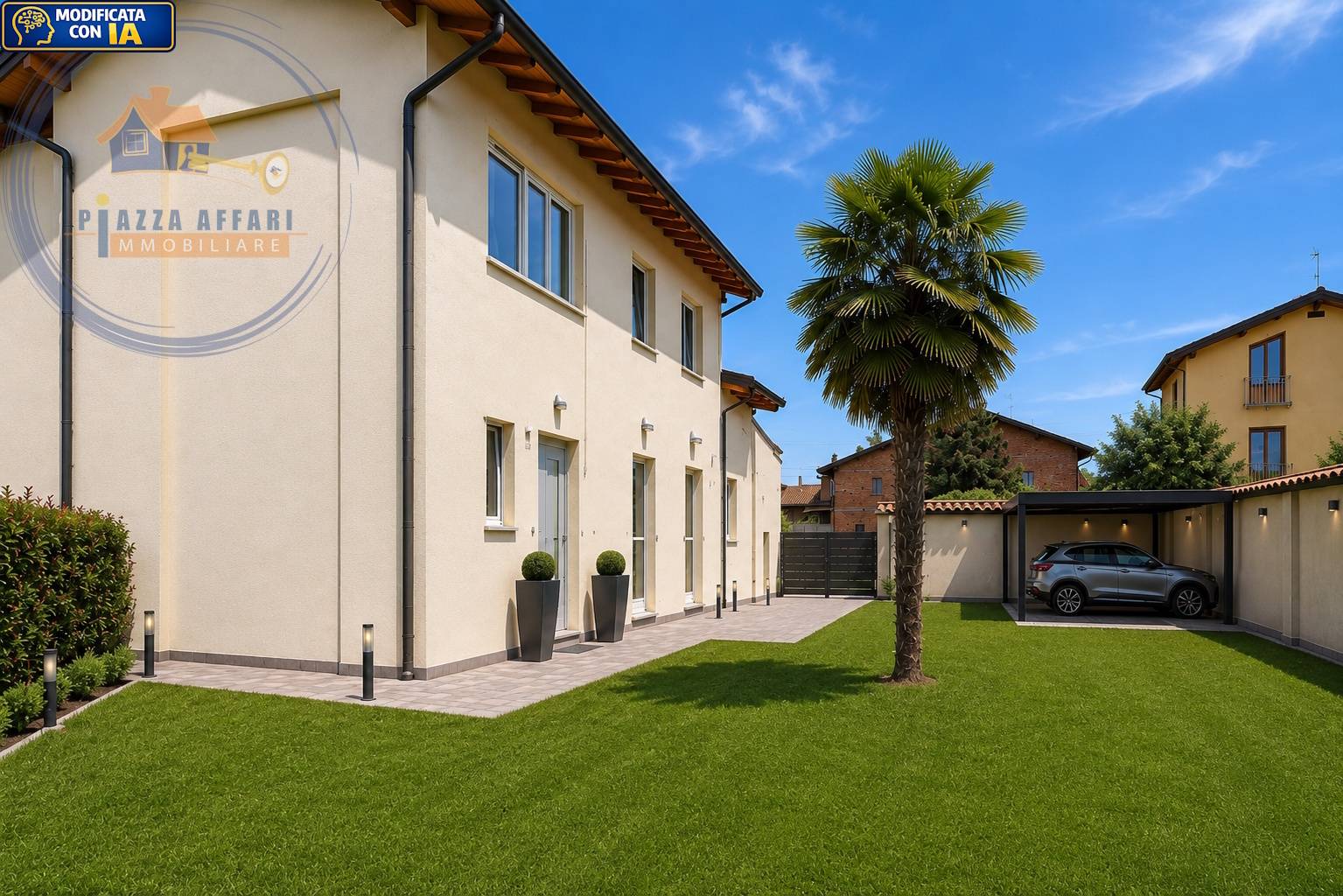 Porzione di Casa Terra / Cielo in vendita a Carnago, Borghetto