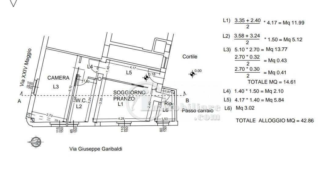 Appartamento in vendita a Corsico, centro via cavour