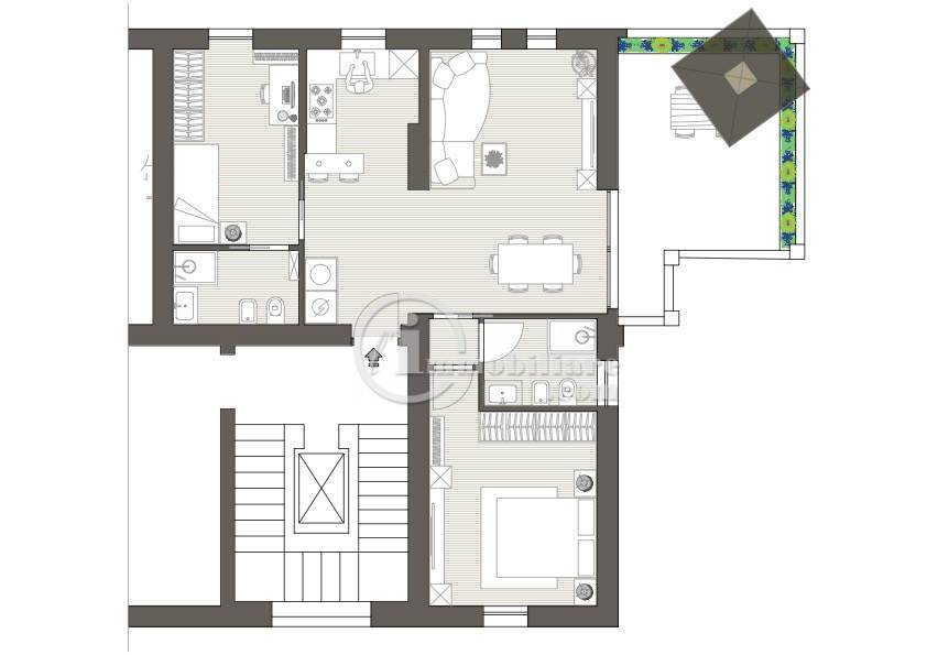 Appartamento in vendita a Corsico, centro via cavour