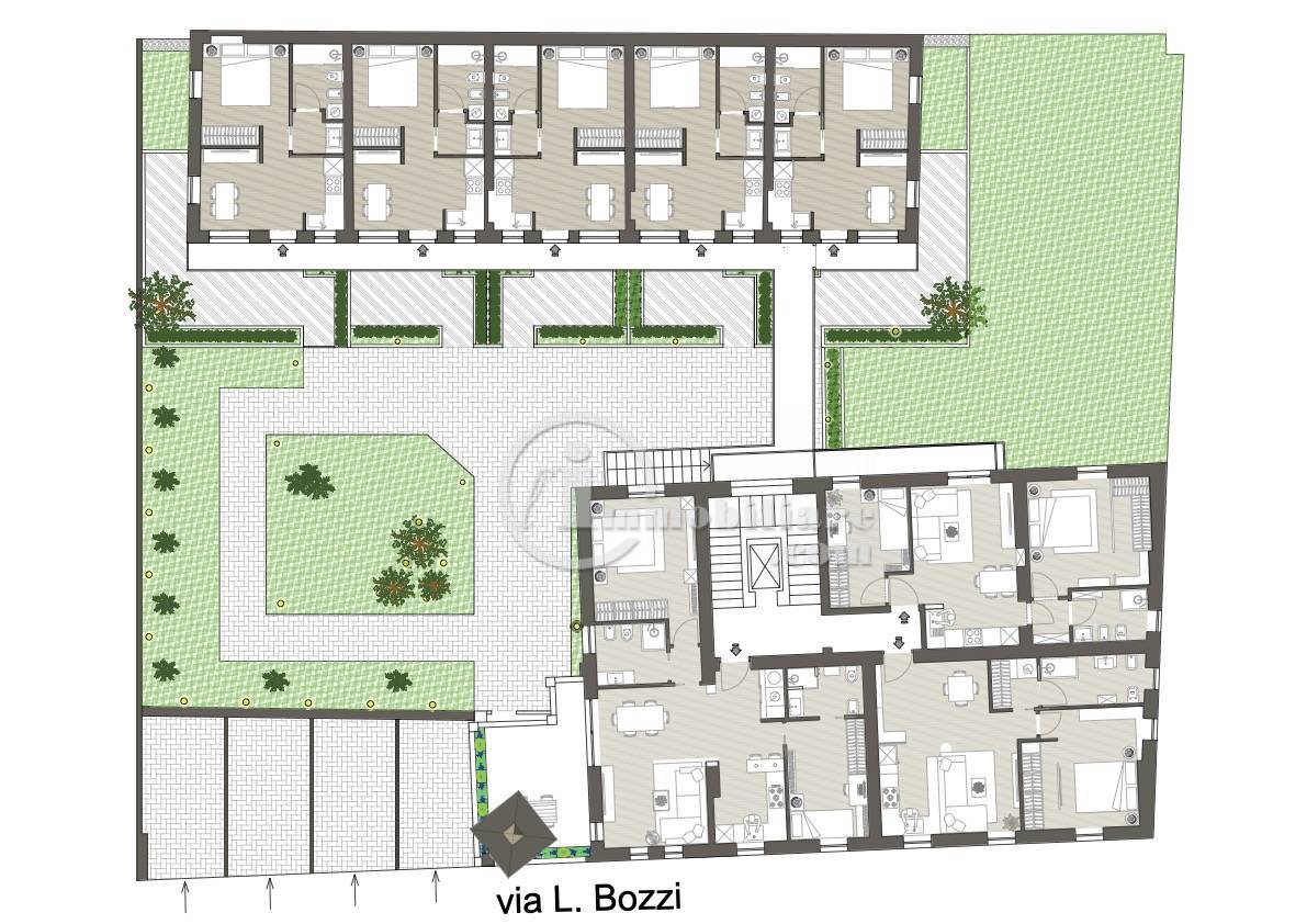 Appartamento in vendita a Corsico, centro via cavour