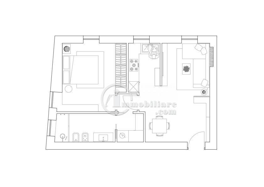 Appartamento in vendita a Corsico, centro via cavour