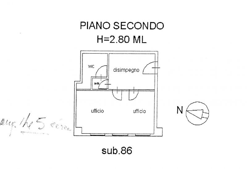 Studio/Ufficio in affitto a Bibbiena