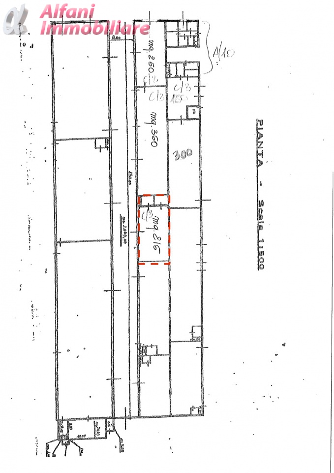 Capannone in affitto a Bibbiena