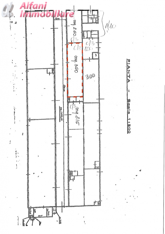 Capannone in affitto a Bibbiena