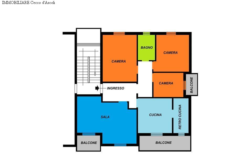 Appartamento in vendita a Maltignano, Caselle