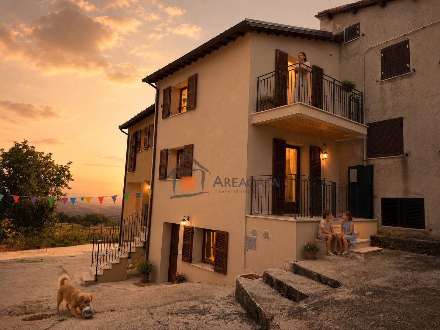 Casa indipendente in vendita a Acquasanta Terme, frazione San Gregorio