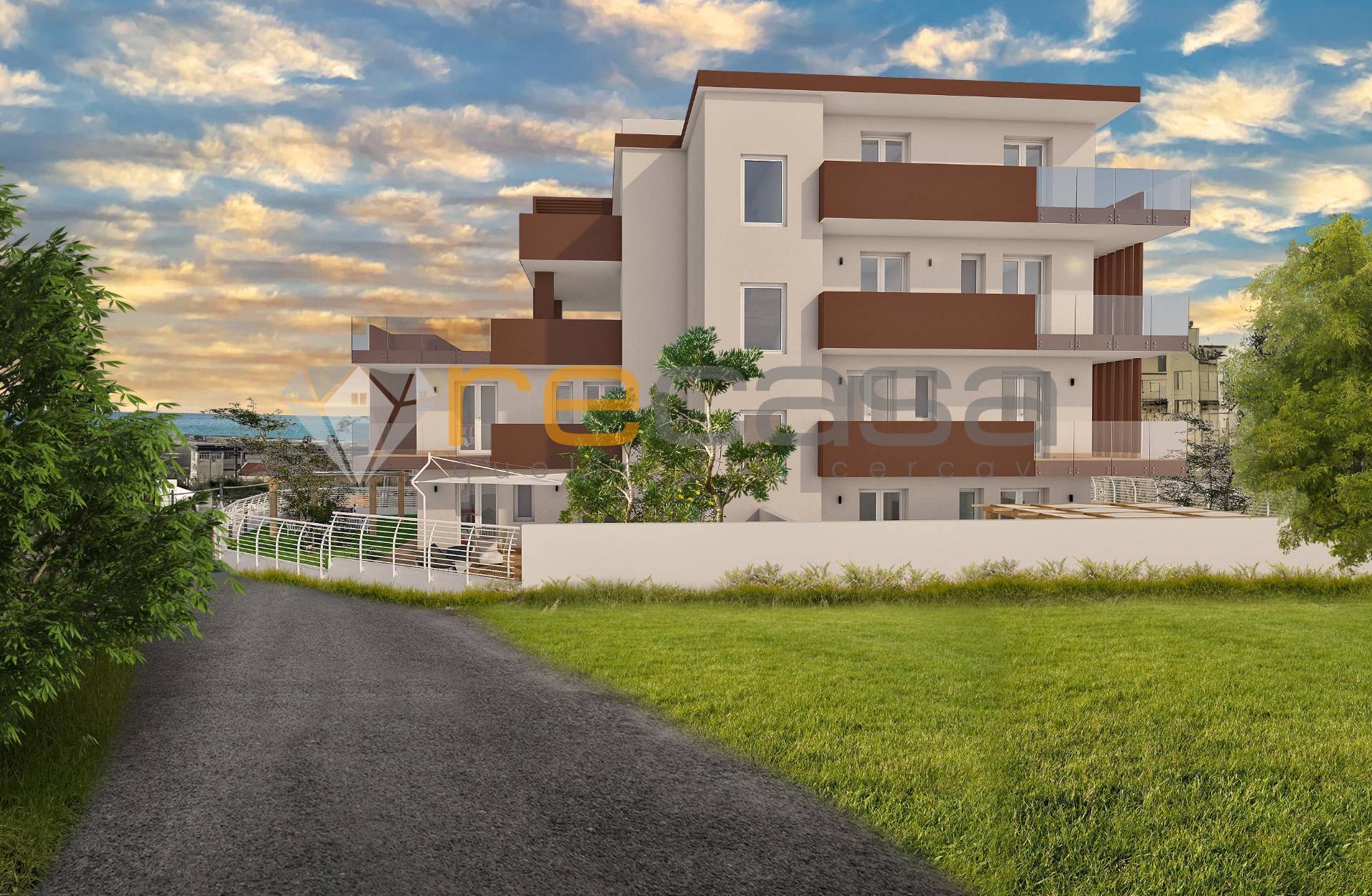 Appartamento con giardino in vendita a Salerno, Fuorni