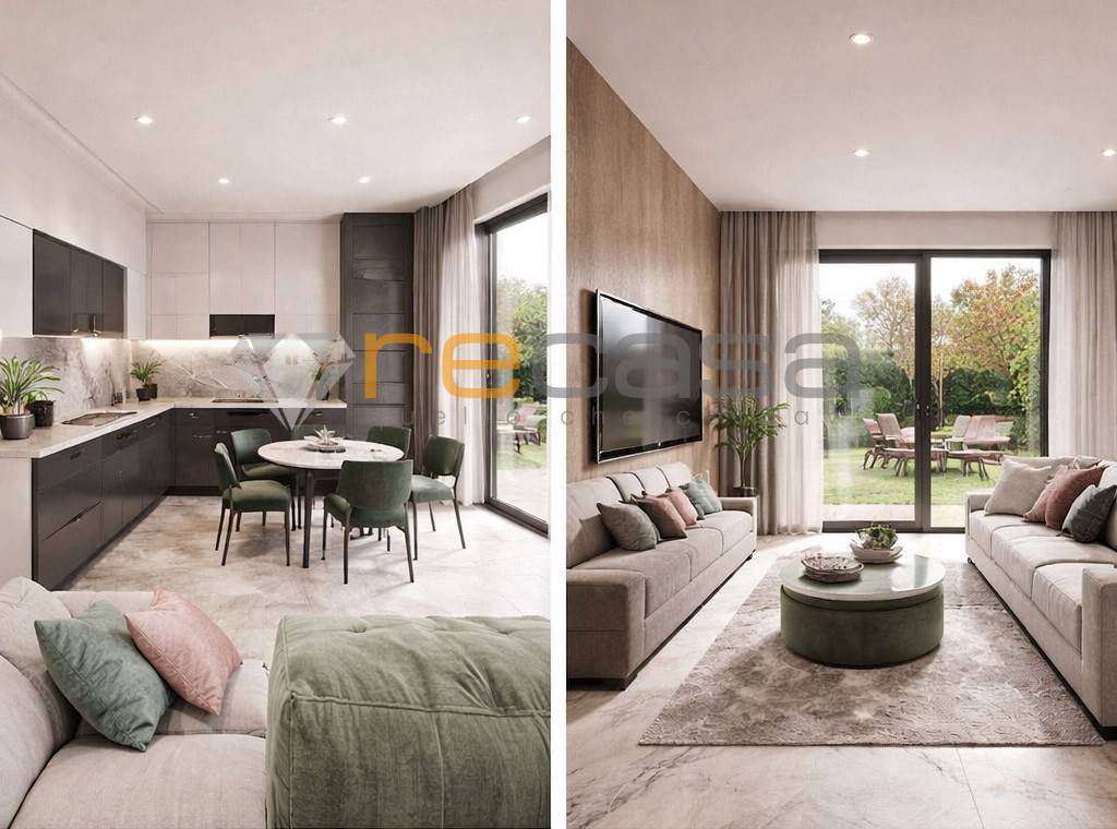 Appartamento con giardino in vendita a Bellizzi, Centro