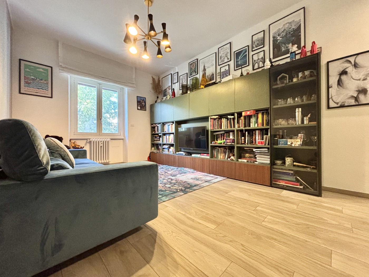 Trilocale ristrutturato a Milano