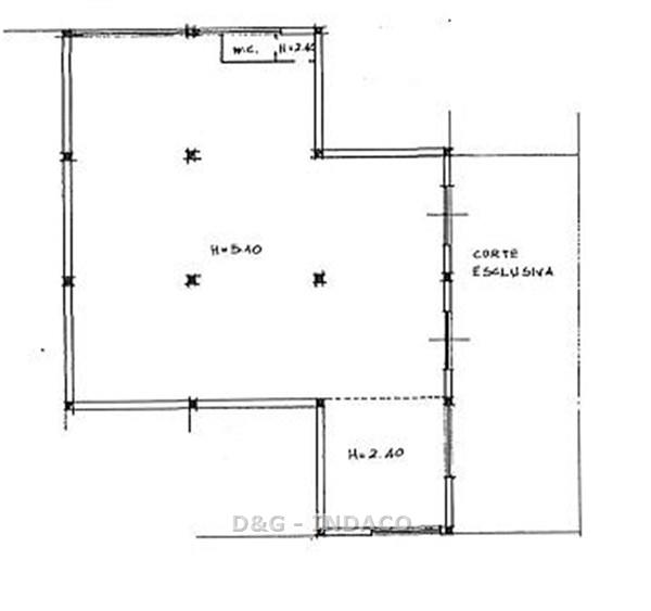 Magazzino con giardino a Grosseto