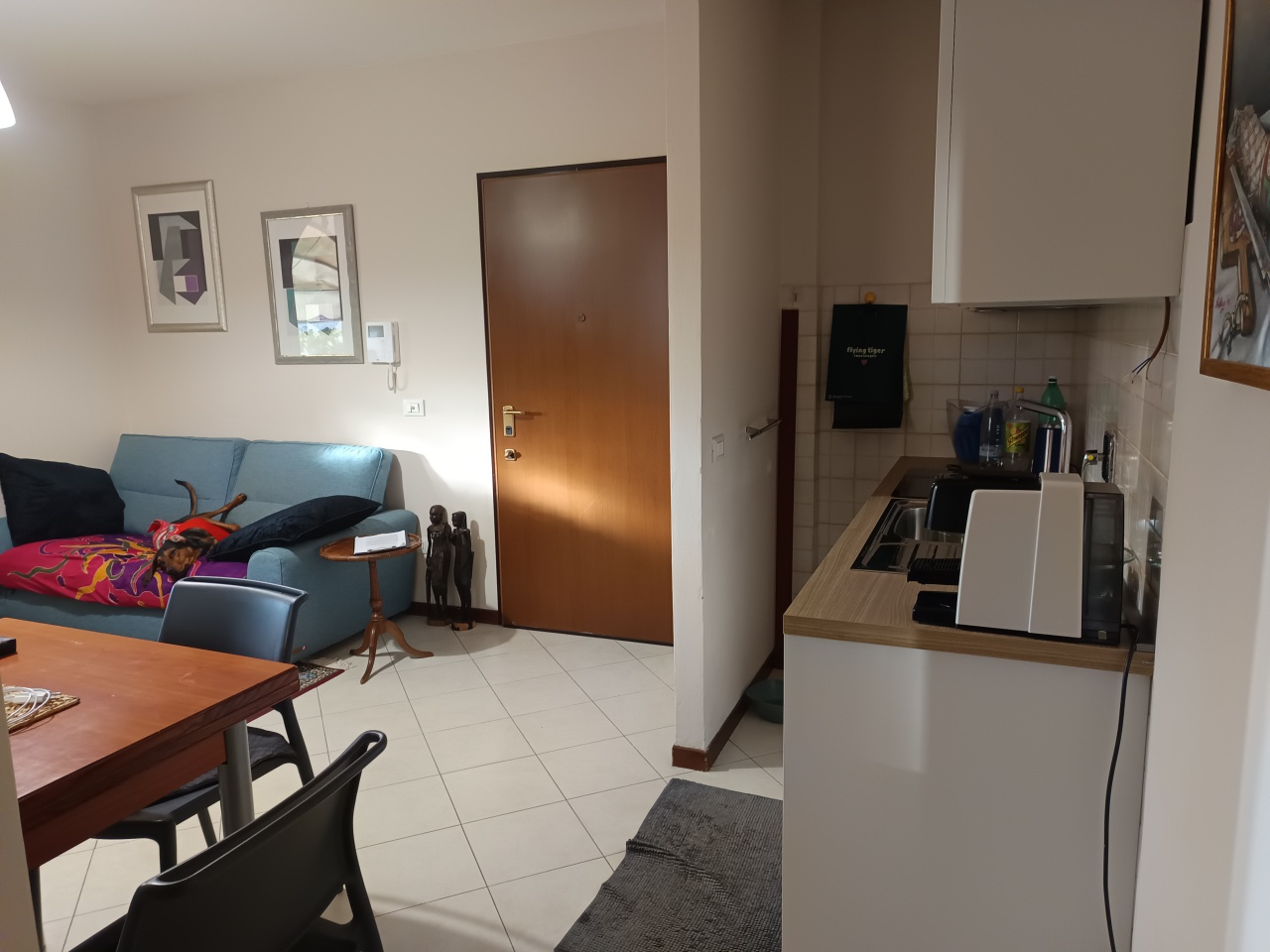 Trilocale con terrazzo in via protche, Prato